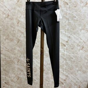New Orleans Saints Women's Solid Wordmark Legging - Size S